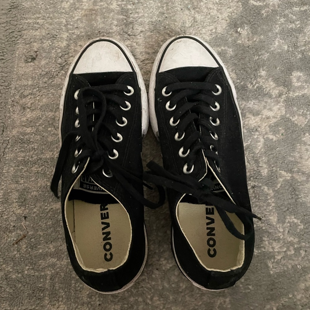 Black Platform Converse - image 2